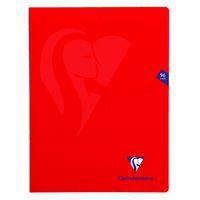 Mimesys cahier piqué polypro 24x32cm 96p séyès coloris assortis - Image 3