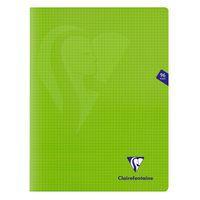 Mimesys cahier piqué polypro 24x32cm 96p Q.5x5 coloris assortis - Image 2