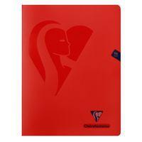 Mimesys cahier piqué polypro 24x32cm 96p Q.5x5 + marge coloris assortis - Image 3