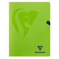 Mimesys cahier piqué polypro 24x32cm 96p Q.5x5 + marge coloris assortis - Image 4