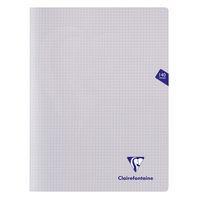 Mimesys cahier piqué polypro 24x32cm 140p Q.5x5 coloris assortis - Image 3