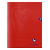 Mimesys cahier piqué polypro 24x32cm 140p Q.5x5 coloris assortis - Image 2