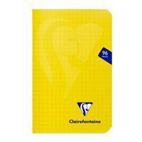 Mimesys carnet piqué polypro 9x14cm 96p Q.5x5 coloris assortis - Image 4
