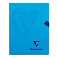 Mimesys album cahier piqué polypro 17x22cm 96p uni coloris assortis - Image 4