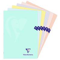 Mimesys PASTEL cahier piqué polypro 21x29,7cm 96p Q.5x5 coloris assortis - Image 4