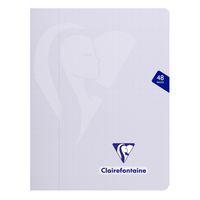 Mimesys PASTEL cahier piqué polypro 17x22cm 48p séyès coloris assortis - Image 3