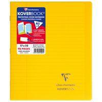 Koverbook piqué polypro transparent 8 couleurs ass 17x22cm 96p ligné + marge - Image 5