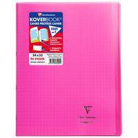Koverbook piqué polypro transparent 10 couleurs ass 24x32cm 96p séyès livré en boîte prêt-à-vendre - Image 4