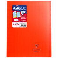 Koverbook piqué polypro transparent 10 couleurs ass 24x32cm 96p séyès livré en boîte prêt-à-vendre - Image 5