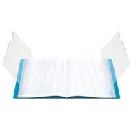 Koverbook piqué polypro transparent Orange 24x32cm 96p séyès - Image 5