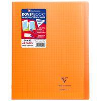 Koverbook piqué polypro transparent 10 couleurs ass 24x32cm 48p séyès livré en boîte prêt-à-vendre - Image 5