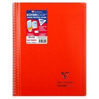 Koverbook reliure intégrale enveloppante PP transparent 24x32cm 160p Séyès coloris assortis livré en boîte prê - Image 3