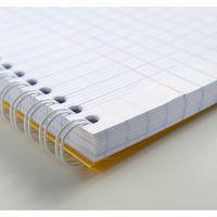 Koverbook reliure intégrale enveloppante PP transparent Rose 22,5x29,7cm 160p ligné + marge perfo 4 trous - Image 4
