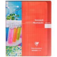 Koverbook t. P piqué polypro transparent 17x22cm 64p séyès-uni coloris assortis - Image 2