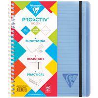 Linicolor Proactiv'Book 16x21cm 180p détachables ligné cadré + 1 pochette trieur assortiment FRESH - Image 4