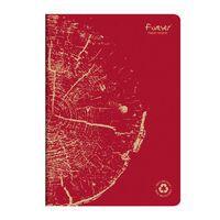 FOREVER premium cahier piqué 21x29,7cm 90g recyclé 96p ligné coloris assortis - Image 4