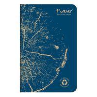 FOREVER premium carnet piqué 9x14cm 90g recyclé 96p ligné coloris assortis - Image 4