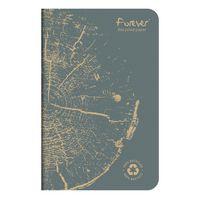 FOREVER premium carnet piqué 9x14cm 90g recyclé 96p ligné coloris assortis - Image 2