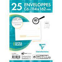 25 enveloppes Claircode 114x162 80g ss cello - Image 2