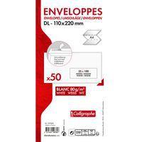 50 enveloppes auto.adh 110x220 fen35x100 80g ss cello - Image 3