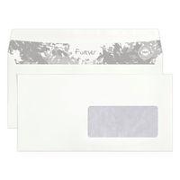 50 enveloppes 110x220 fen45x100 80g blanc recyclé, ss cello - Image 2