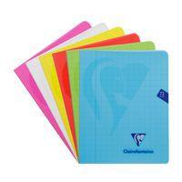 Mimesys cahier piqué polypro 16,5x21cm 72p Q.10x10 + marge coloris assortis - Image principale