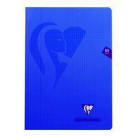 Mimesys cahier piqué polypro 21x29,7cm 96p Q.4x4 + marge coloris assortis - Image principale