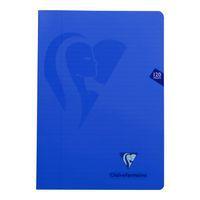Mimesys cahier piqué polypro 21x29,7cm 120p ligné + marge coloris assortis - Image principale