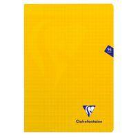 Mimesys cahier piqué polypro 21x29,7cm 96p séyès Jaune - Image principale