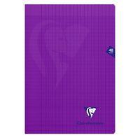 Mimesys cahier piqué polypro 21x29,7cm 48p séyès Violet - Image principale