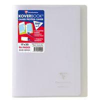 Koverbook piqué polypro transparent Incolore 17x22cm 96p séyès - Image principale