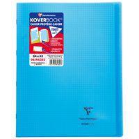 Koverbook piqué polypro transparent 10 couleurs ass 24x32cm 96p Q.5x5+marge livré en boîte prêt-à-vendre - Image principale