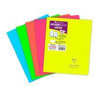 Koverbook NEON piqué PP opaque 17x22cm 96p ligné + marge coloris assortis - Image principale