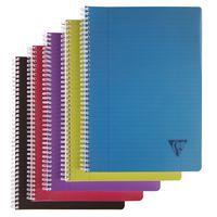 Linicolor cahier reliure intégrale 21x29,7cm 180p ligné + marge assortiment INTENSIVE - Image principale