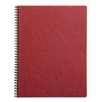 Age Bag  carnet reliure intégrale perfo 4 trous 22,5x29,7cm 160p détachables 5x5 rouge - Image principale