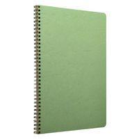 Age Bag  cahier reliure intégrale 21x29,7cm 100p ligné + marge vert - Image principale