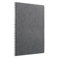 Age Bag  cahier reliure intégrale 21x29,7cm 100p ligné + marge gris - Image principale