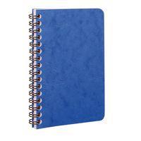 Age Bag  carnet reliure intégrale 9x14cm 100p ligné bleu - Image principale