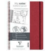 Age Bag My.Notes cahier reliure intégrale à marge détachable 21x29,7cm 120p détachDOT rouge - Image principale
