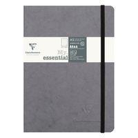 Age Bag My.Essential carnet cousu dos carré 14,8x21cm 192p DOT Gris papier ivoire 90g - Image principale