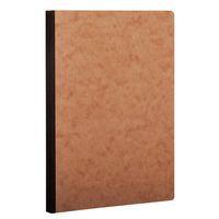 Age Bag carnet broché 14,8x21cm 192p Uni tabac - Image principale