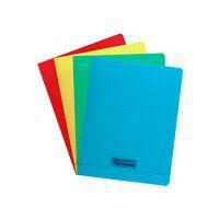 8000 POLYPRO, Cahier piqué Teintes assorties 17x22cm 96p séyès 90g - Image principale