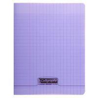 8000 POLYPRO, Cahier piqué  violet 17x22cm 192p séyès 90g - Image principale