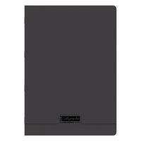 8000 POLYPRO, Cahier piqué noir 21x29,7cm 48p séyès 90g - Image principale