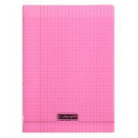 8000 POLYPRO, Cahier piqué rose 21x29,7cm 96p séyès 90g - Image principale