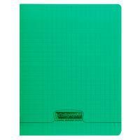 8000 POLYPRO, Cahier piqué vert 24x32cm 48p séyès 90g - Image principale