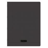 8000 POLYPRO, Cahier piqué noir 24x32cm 48p séyès 90g - Image principale