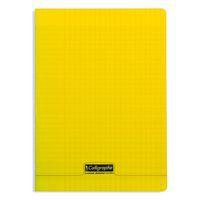 8000 POLYPRO, Cahier piqué  jaune 21x29,7cm 140p séyès 90g - Image principale