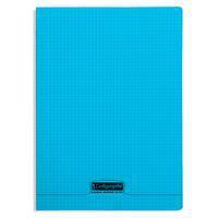 8000 POLYPRO, Cahier piqué bleu 21x29,7cm 96p Q.5x5 90g - Image principale