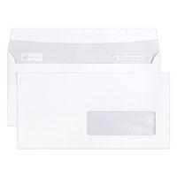 Boite 500 enveloppes auto.adh 110x220 fen35x100 90g - Image principale